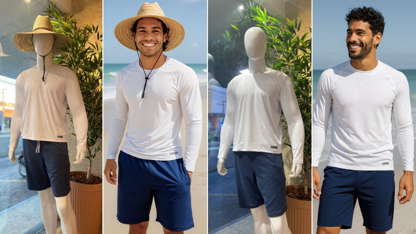 Descubra como o FotoModel transforma sua visão em imagens suaves e elegantes.