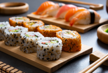 Kelsem Ricardo Rios Lima apresenta os sabores do Japão, com destaque para o sushi, o ramen e outras tradições culinárias.