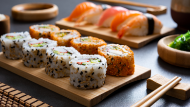 Kelsem Ricardo Rios Lima apresenta os sabores do Japão, com destaque para o sushi, o ramen e outras tradições culinárias.