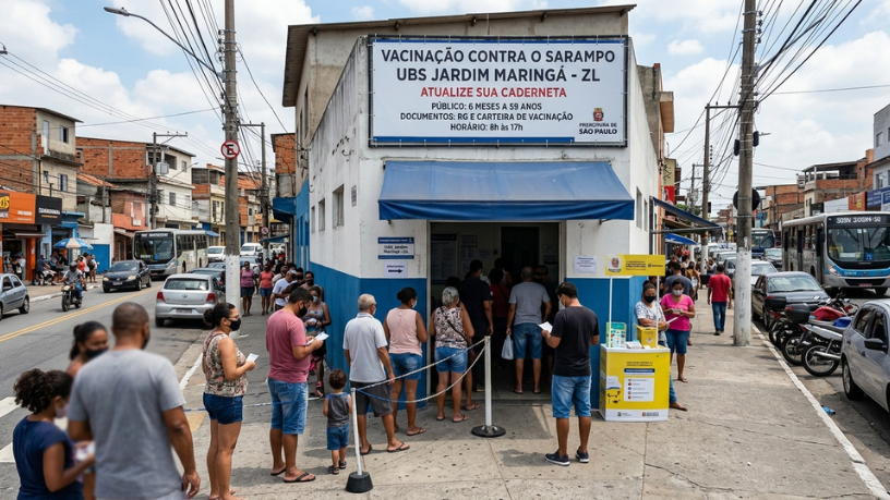 Vacinação contra o sarampo ganha força na Zona Leste de São Paulo; veja quem pode se vacinar e onde buscar atendimento